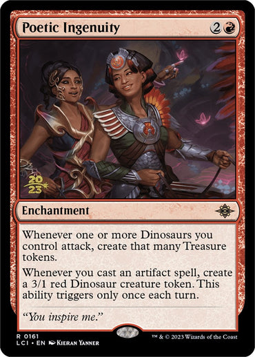 Poetic Ingenuity [The Lost Caverns of Ixalan Prerelease Cards] 