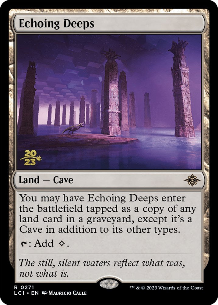 Echoing Deeps [The Lost Caverns of Ixalan Prerelease Cards] 