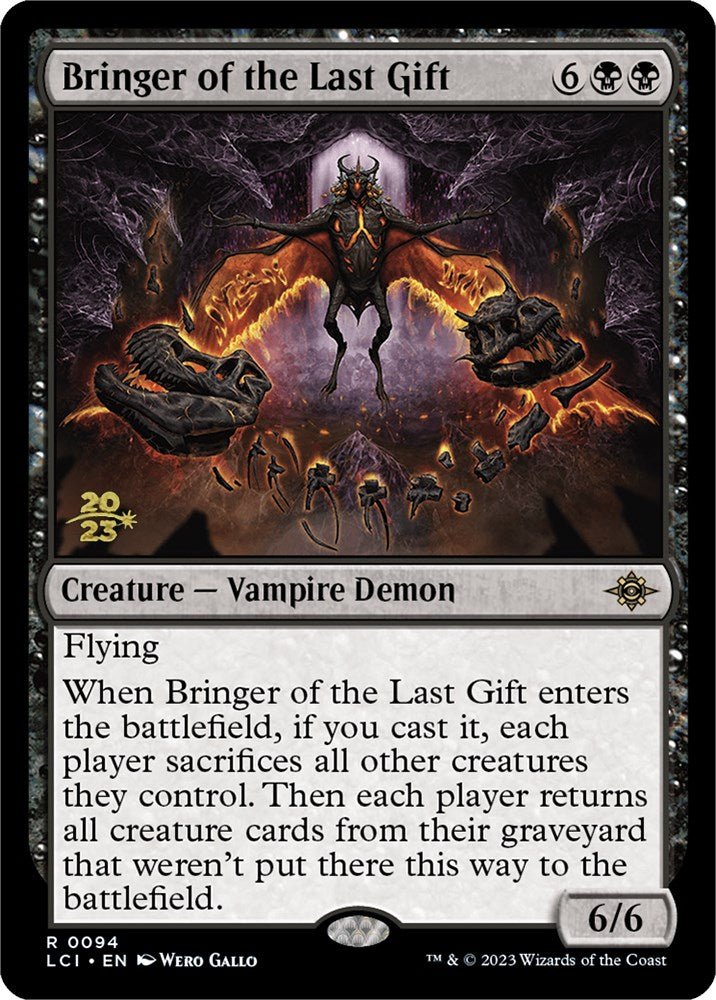 Bringer of the Last Gift [The Lost Caverns of Ixalan Prerelease Cards] 