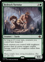 Bedrock Tortoise (Promo Pack) [The Lost Caverns of Ixalan Promos] 