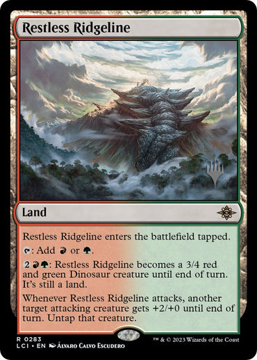 Restless Ridgeline (Promo Pack) [The Lost Caverns of Ixalan Promos] 