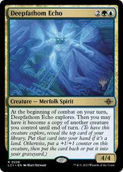 Deepfathom Echo (Promo Pack) [The Lost Caverns of Ixalan Promos] 