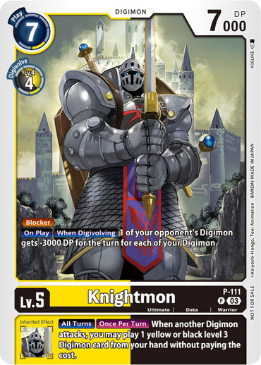 Knightmon [P-111] (3rd Anniversary Survey Pack) [Promotional Cards] 