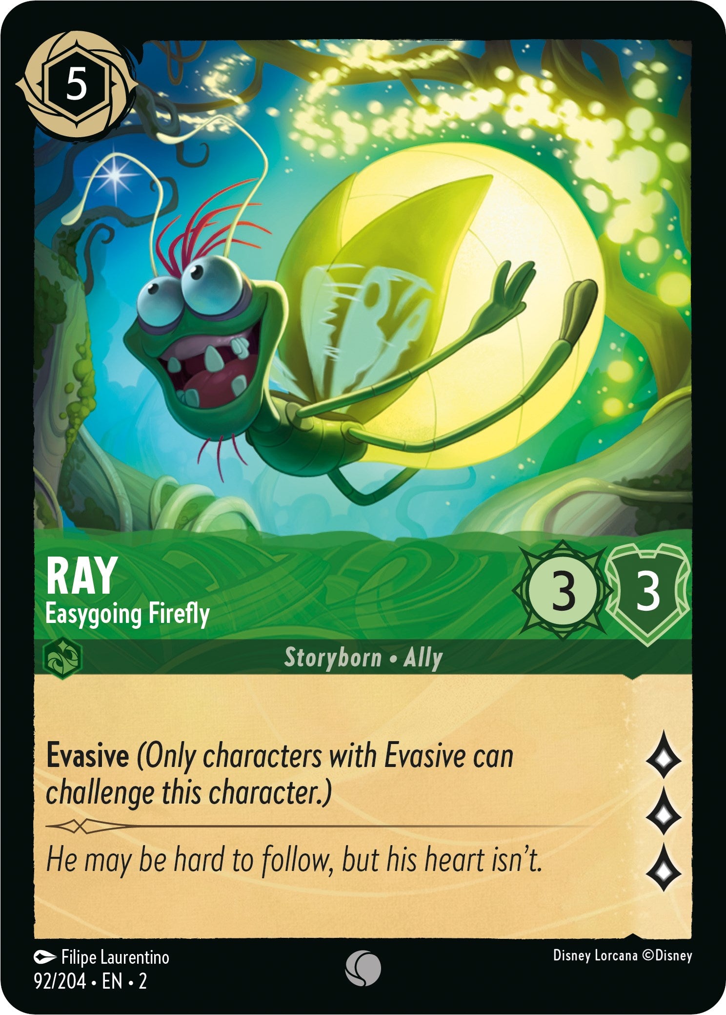 Ray - Easygoing Firefly (92/204) [Rise of the Floodborn] 