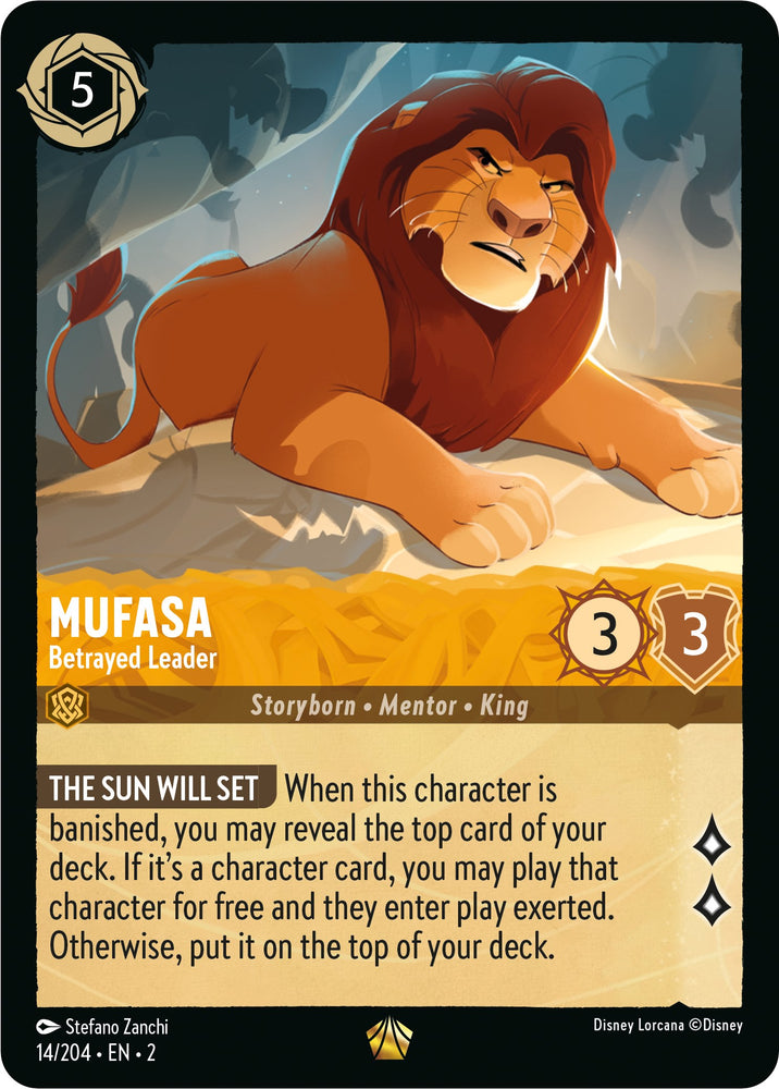 Mufasa - Betrayed Leader (14/204) [Rise of the Floodborn] 