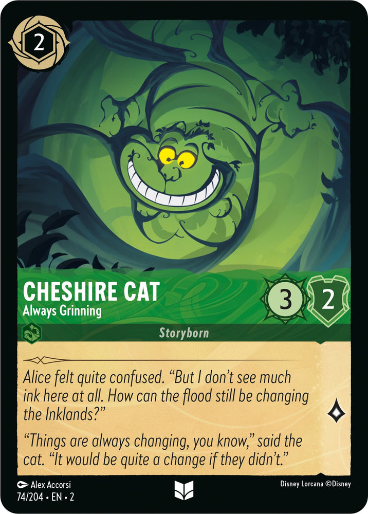 Cheshire Cat - Always Grinning (74/204) [Rise of the Floodborn] 