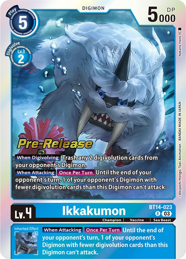 Ikkakumon [BT14-023] [Blast Ace Pre-Release Cards] 