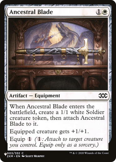 Ancestral Blade [The List Reprints] 