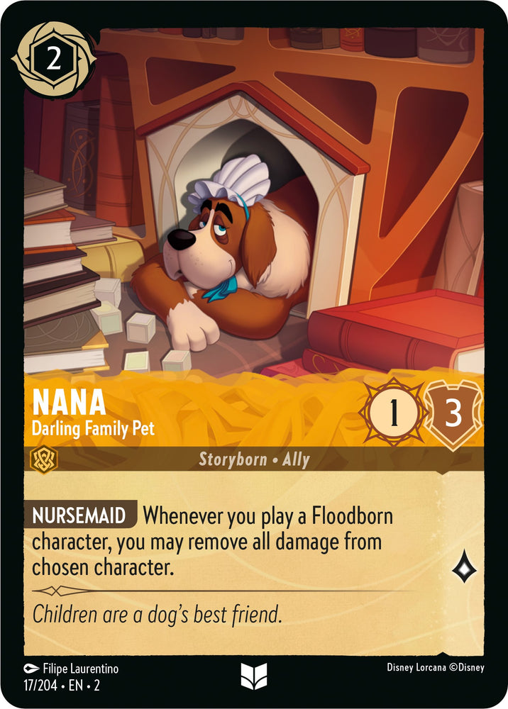 Nana - Darling Family Pet (17/204) [Rise of the Floodborn] 