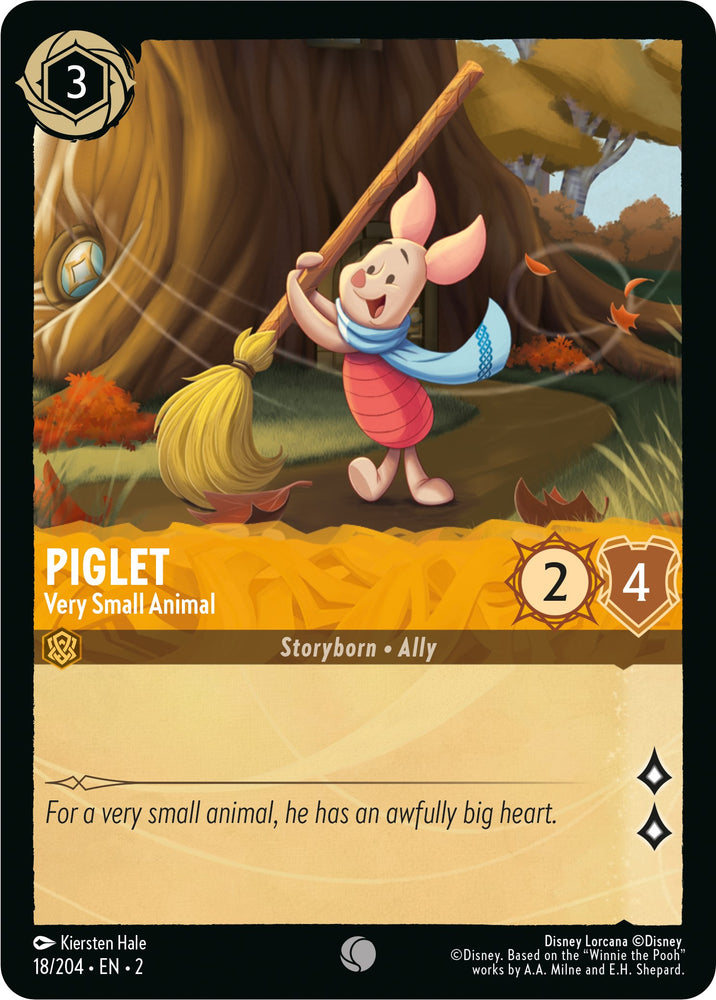 Piglet - Very Small Animal (18/204) [Rise of the Floodborn] 