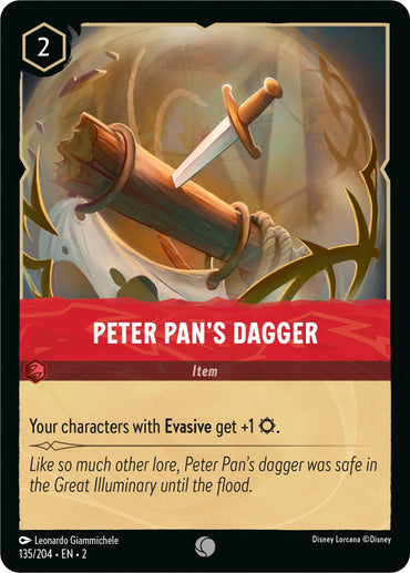 Peter Pan's Dagger (135/204) [Rise of the Floodborn] 