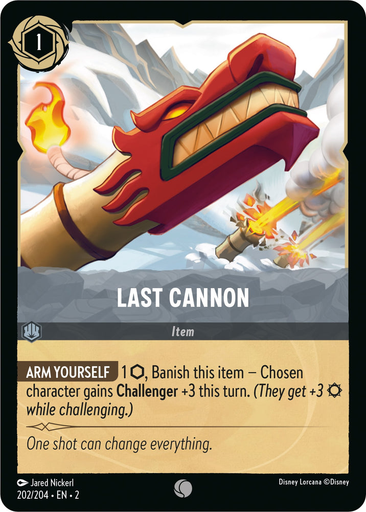 Last Cannon (202/204) [Rise of the Floodborn] 