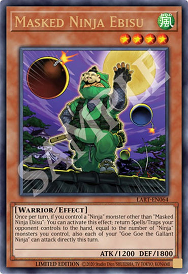 Masked Ninja Ebisu [LART-EN064] Ultra Rare 