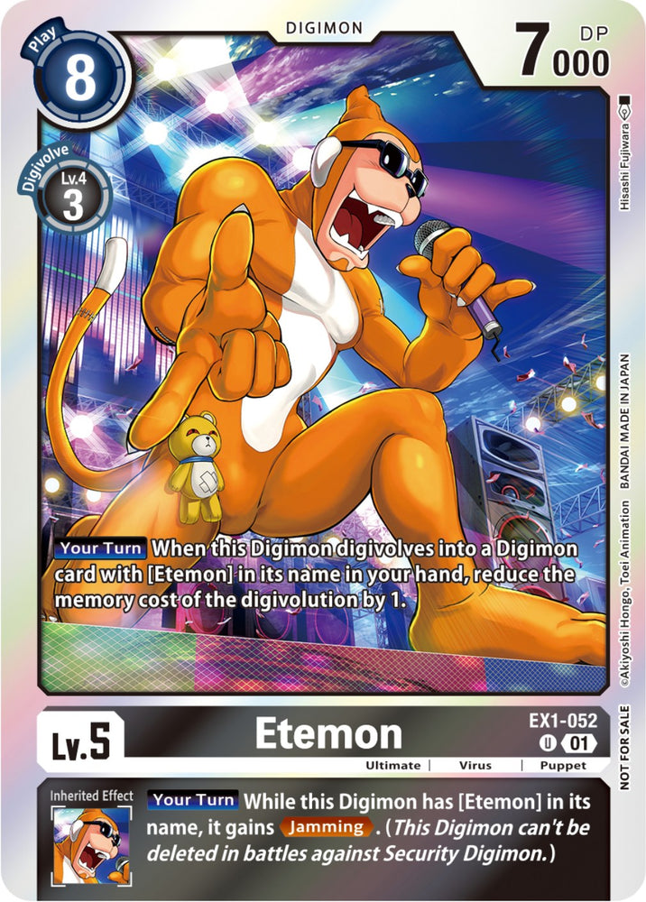 Etemon [EX1-052] (Blast Ace Double Pack Set) [Classic Collection] 