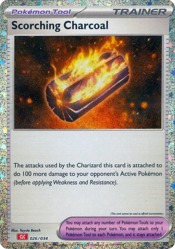 Scorching Charcoal [Trading Card Game Classic] 