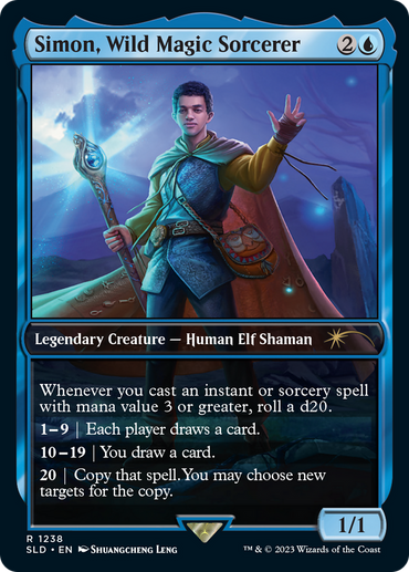 Simon, Wild Magic Sorcerer [Secret Lair Drop Series] 