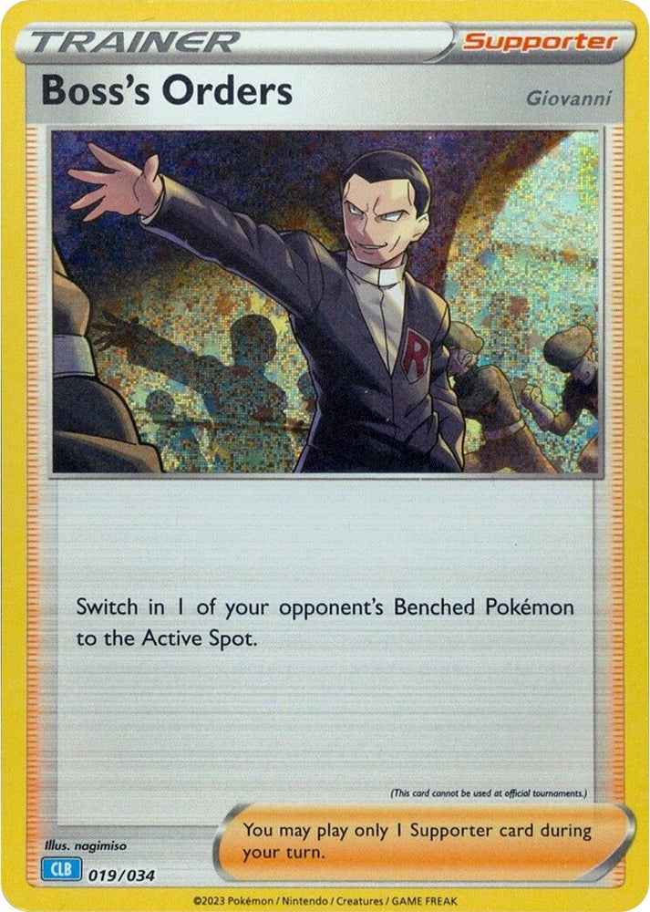 Boss's Orders (CLB) [Trading Card Game Classic] 