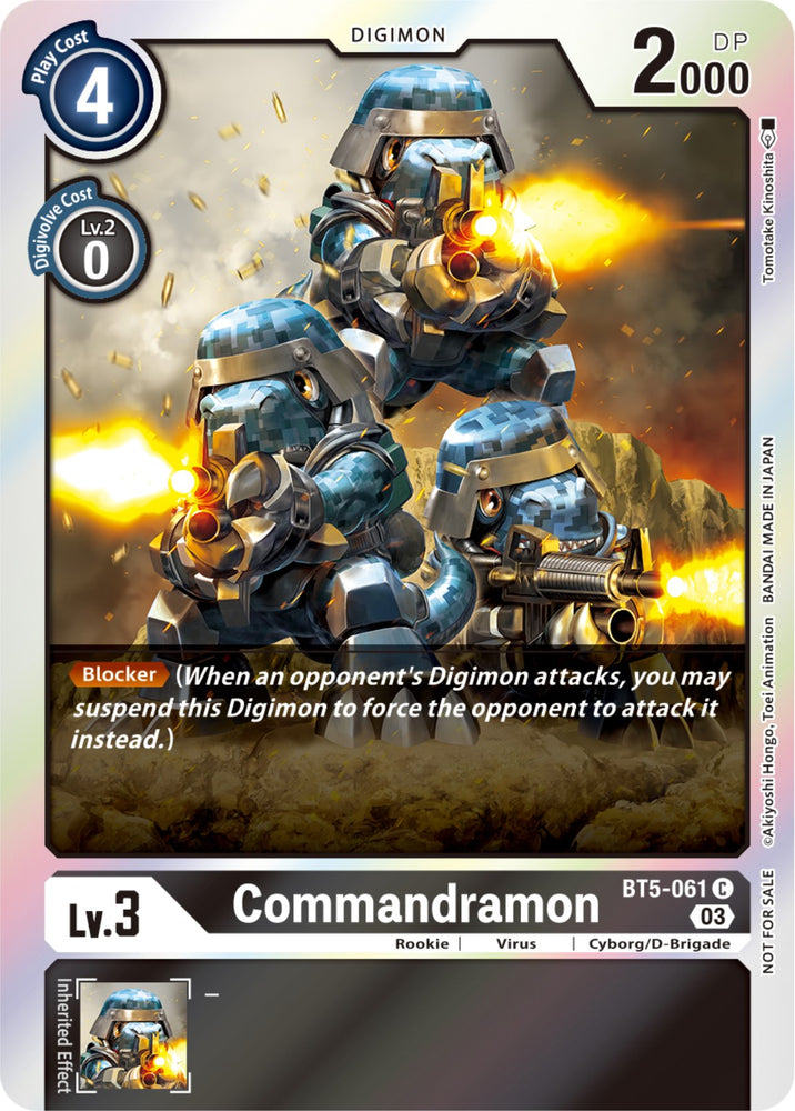 Commandramon [BT5-061] (Winner Pack -Blast Ace-) [Battle of Omni Promos] 