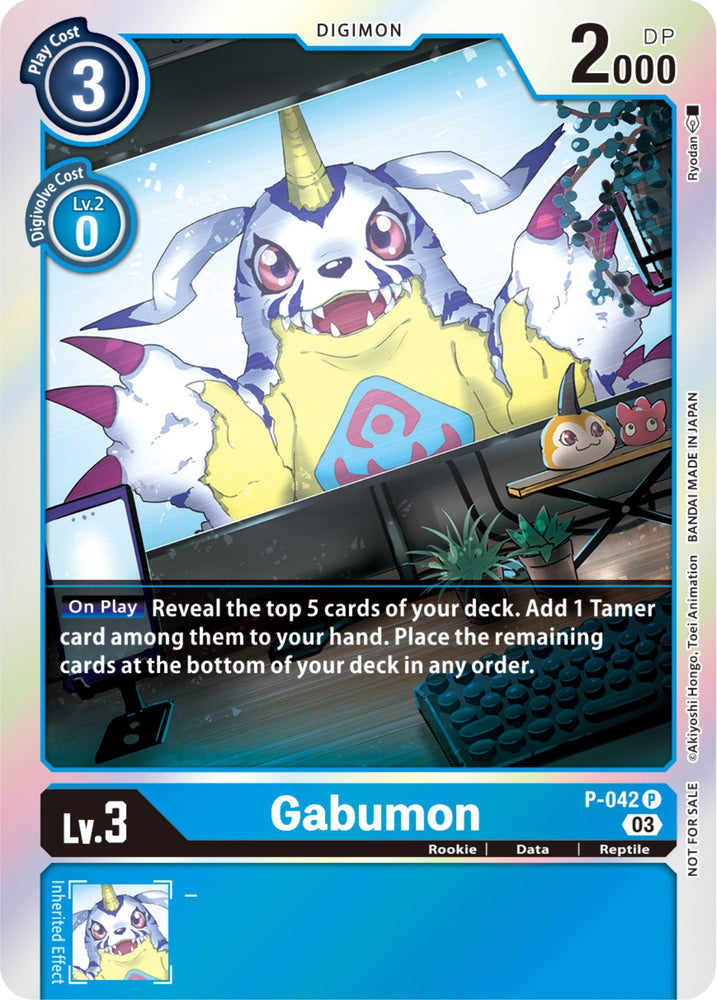 Gabumon [P-042] (Winner Pack -Blast Ace-) [Promotional Cards] 