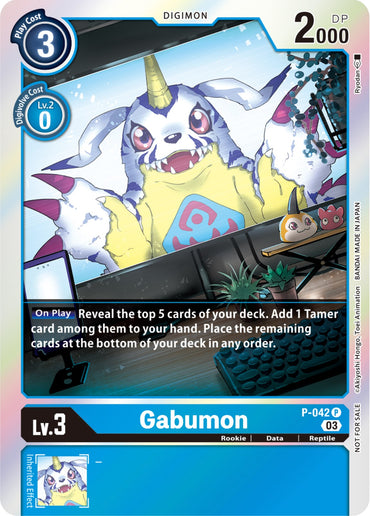 Gabumon [P-042] (Winner Pack -Blast Ace-) [Promotional Cards] 