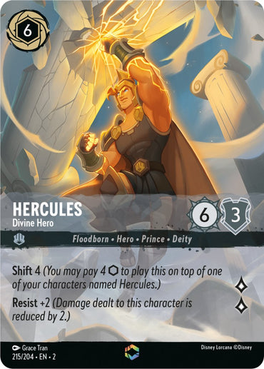 Hercules - Divine Hero (Enchanted) (215/204) [Rise of the Floodborn] 