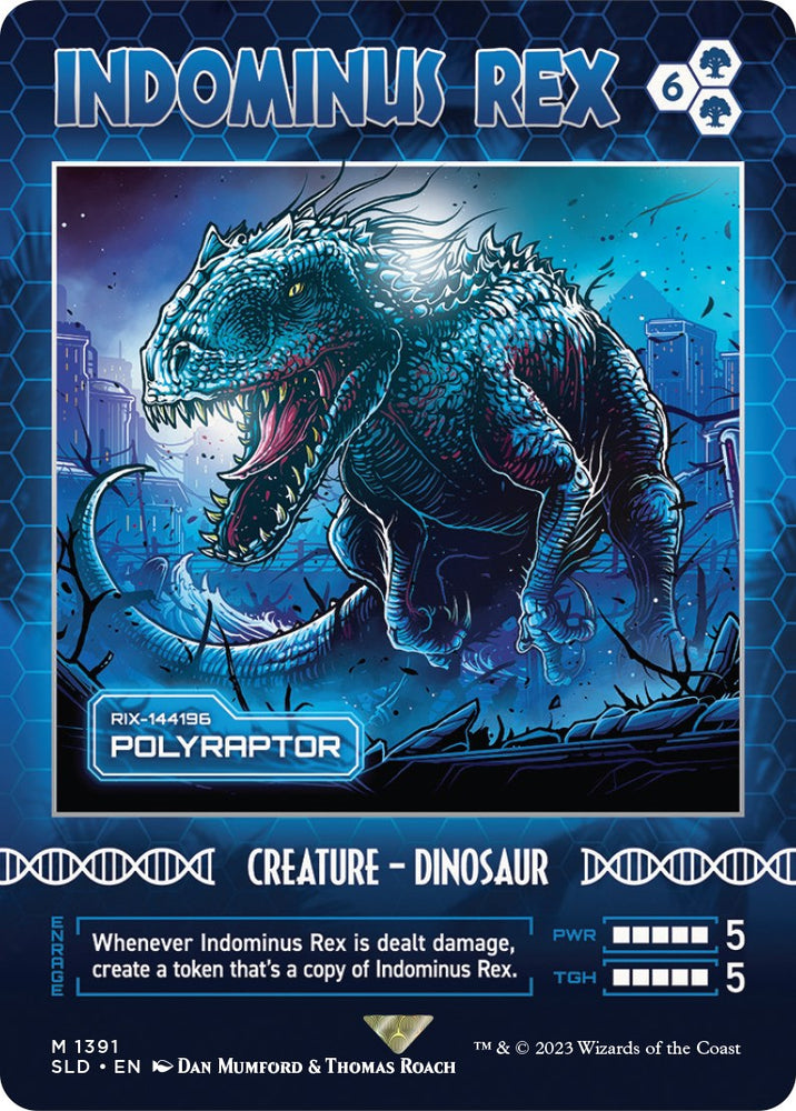 Indominus Rex - Polyraptor [Secret Lair Drop Series] 