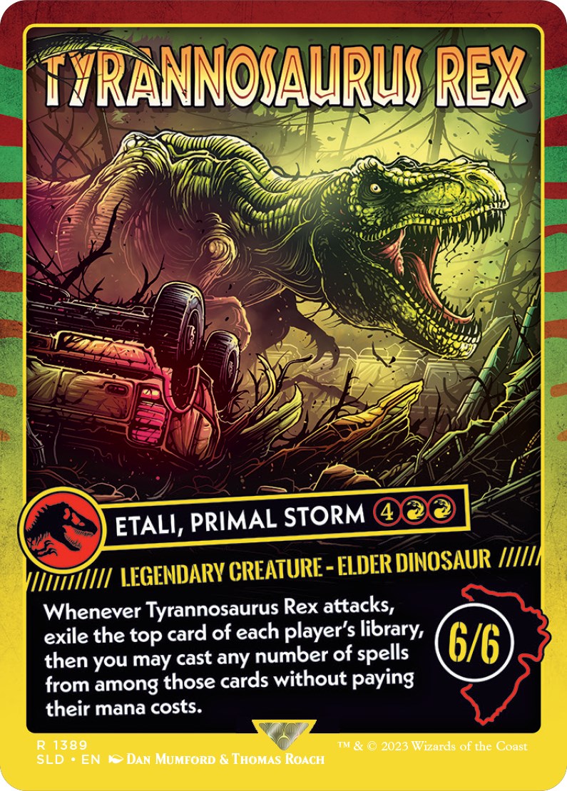 Tyrannosaurus Rex - Etali, Primal Storm [Secret Lair Drop Series] 