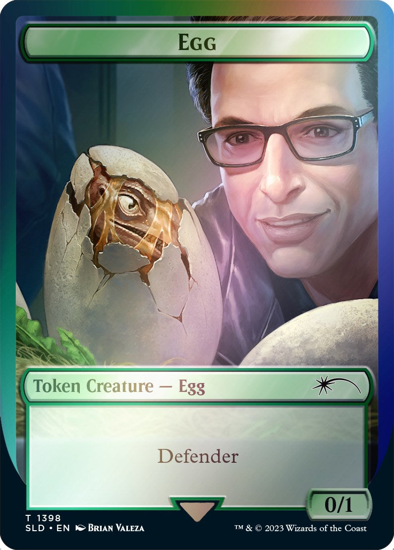 Egg Token (Rainbow Foil) [Secret Lair Drop Series] 