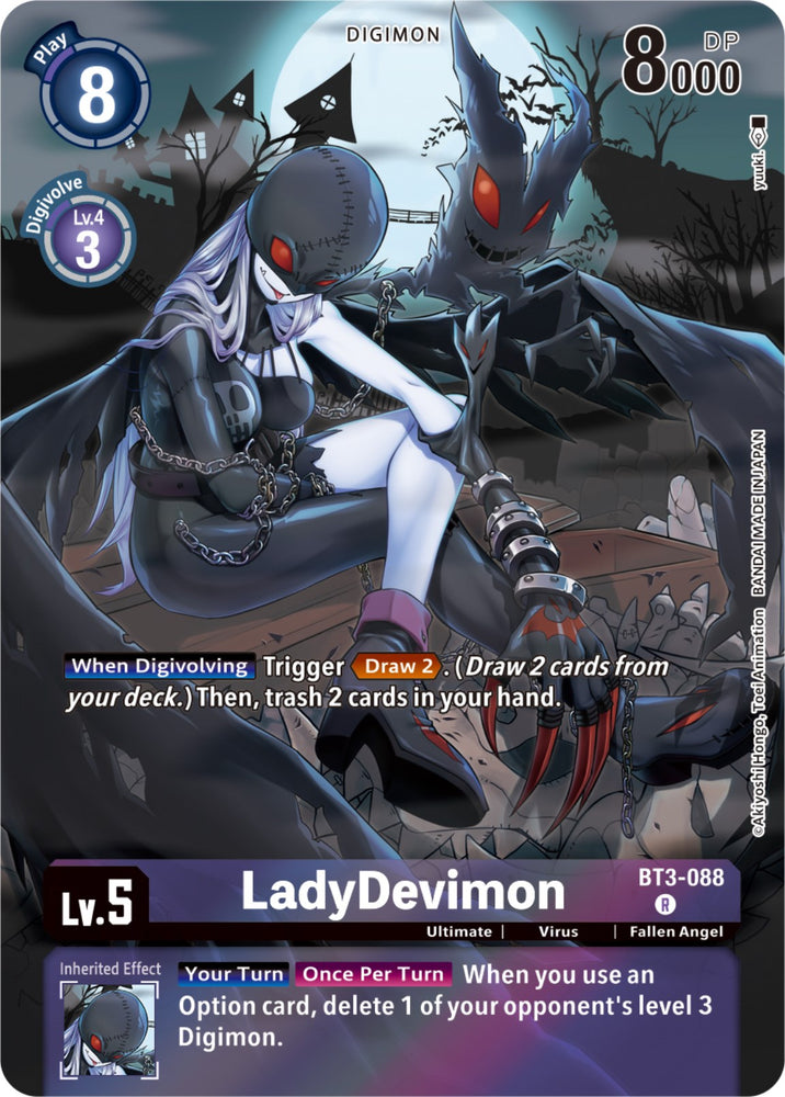 LadyDevimon [BT3-088] (Gift Box 2023) [Release Special Booster Promos] 