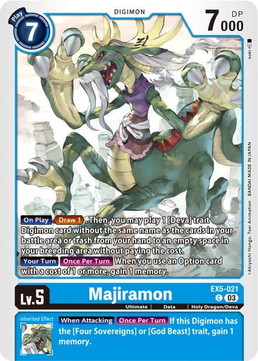Majiramon [EX5-021] [Animal Colosseum] 
