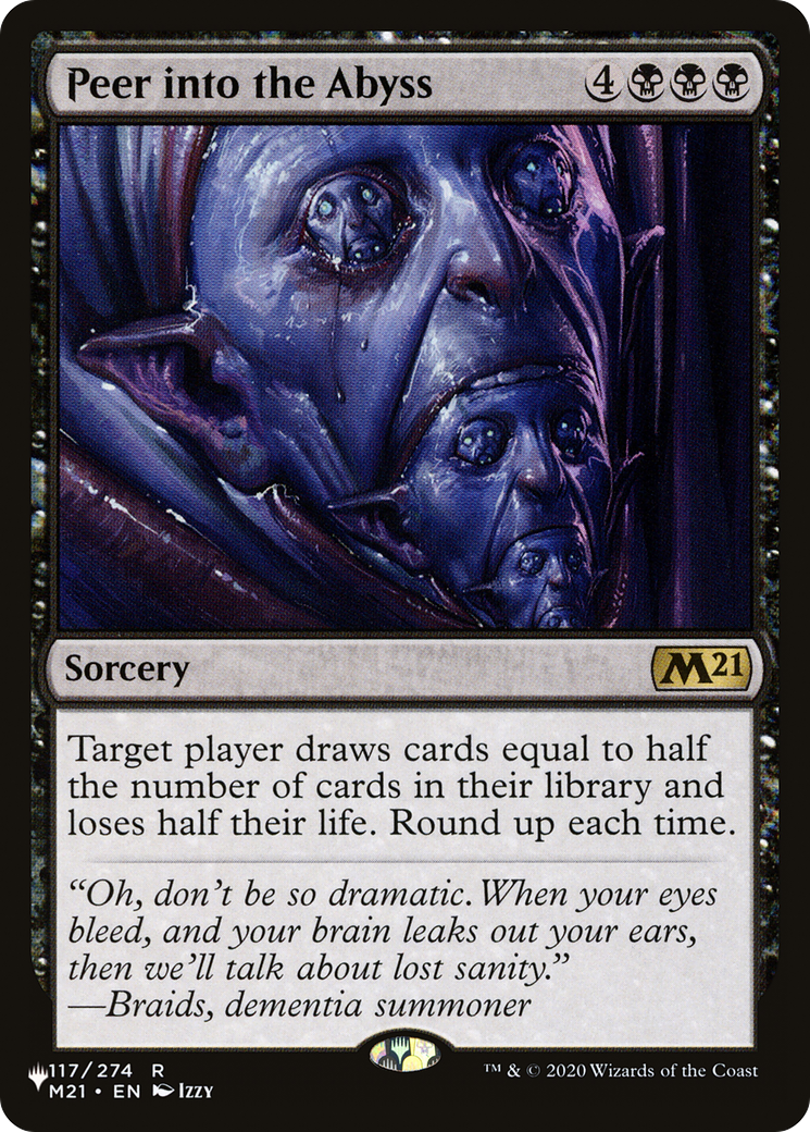 Peer into the Abyss [The List Reprints] 