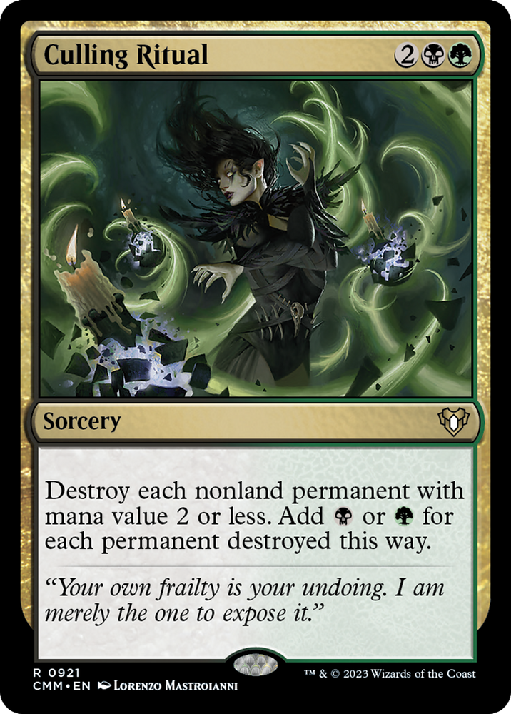 Culling Ritual [Commander Masters] 