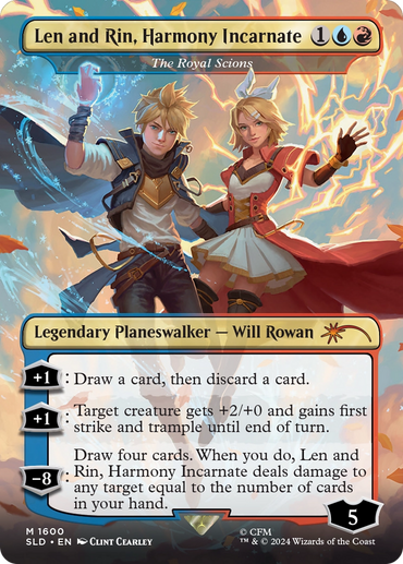 Len and Rin, Harmony Incarnate - The Royal Scions [Secret Lair Drop Series] 