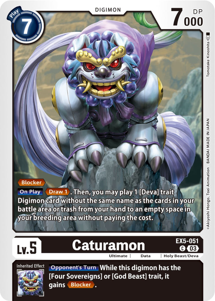 Caturamon [EX5-051] [Animal Colosseum] 