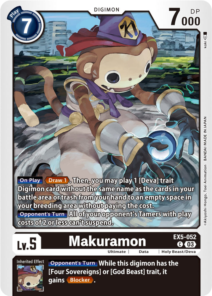 Makuramon [EX5-052] [Animal Colosseum] 