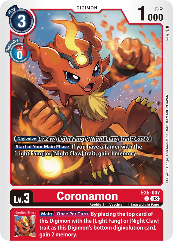 Coronamon [EX5-007] [Animal Colosseum] 