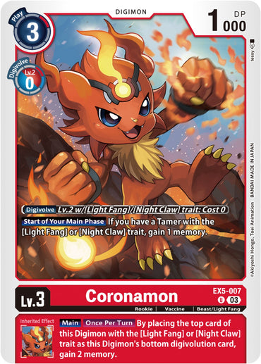Coronamon [EX5-007] [Animal Colosseum] 
