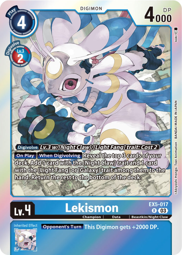 Lekismon [EX5-017] [Animal Colosseum] 