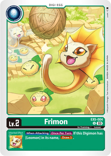 Frimon [EX5-004] [Animal Colosseum] 