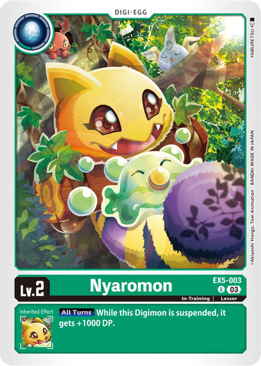 Nyaromon [EX5-003] [Animal Colosseum] 
