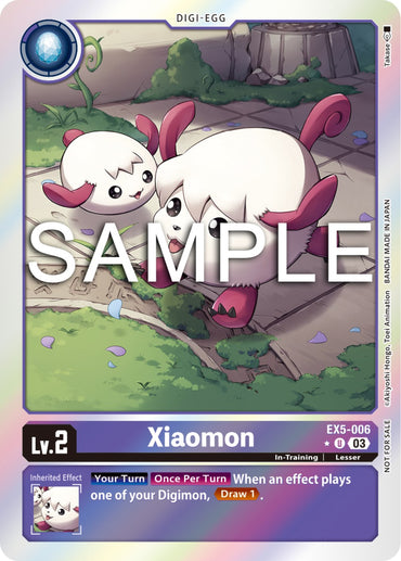 Xiaomon [EX5-006] (Animal Colosseum Box Promotion Pack) [Animal Colosseum] 