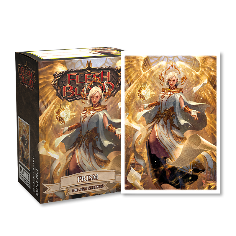 Dragon Shield: Standard 100ct Art Sleeves - Flesh and Blood (Prism) 