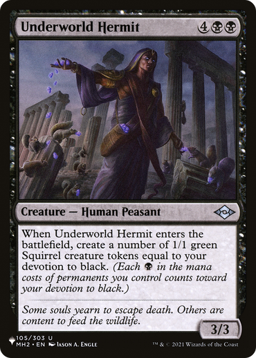 Underworld Hermit [The List Reprints] 