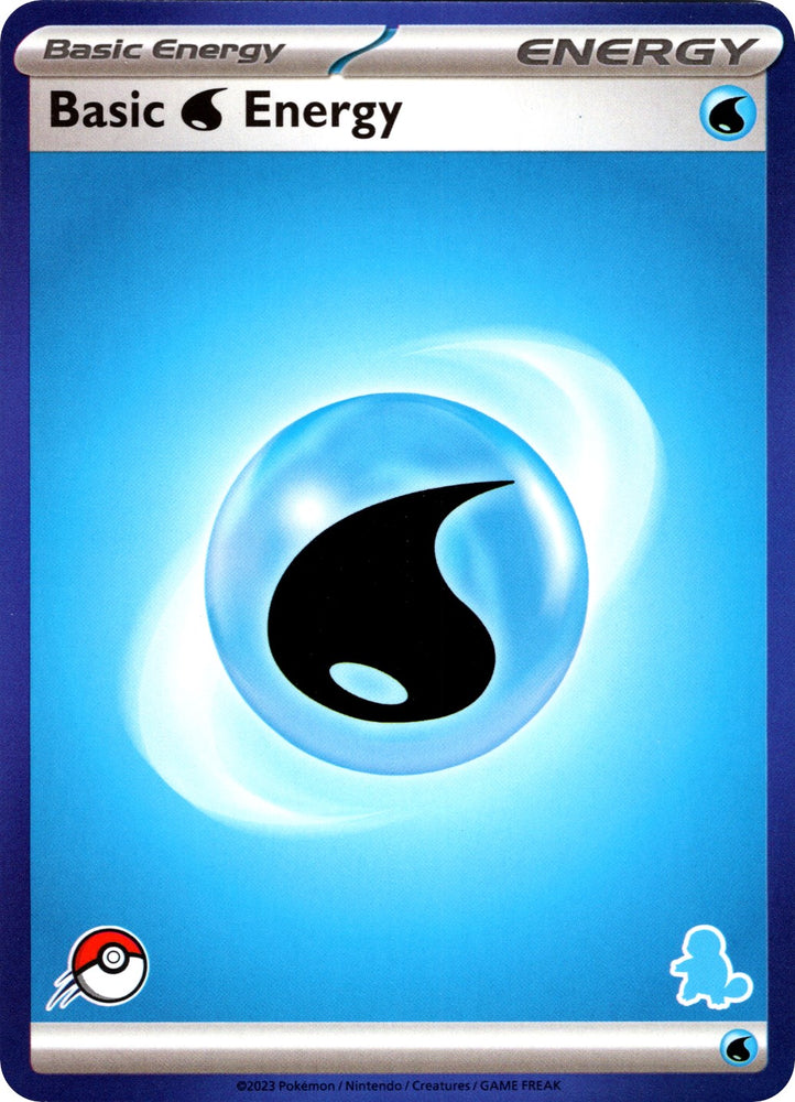 Basic W Energy (Blue Border) [My First Battle] 
