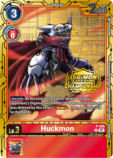 Huckmon [P-066] (Championship 2023 Gold Card Set) [Promotional Cards] 