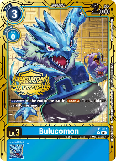 Bulucomon [P-067] (Championship 2023 Gold Card Set) [Promotional Cards] 