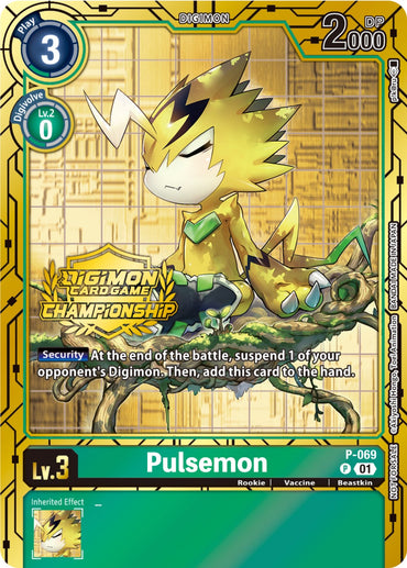 Pulsemon [P-069] (Championship 2023 Gold Card Set) [Promotional Cards] 