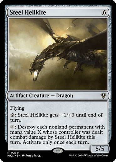 Steel Hellkite [Murders at Karlov Manor Commander] 