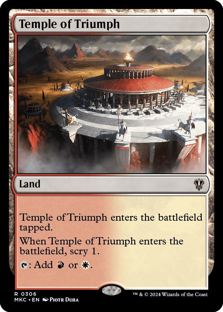 Temple of Triumph [Murders at Karlov Manor Commander] 