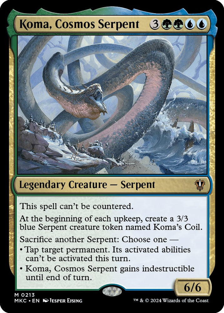 Koma, Cosmos Serpent [Murders at Karlov Manor Commander] 